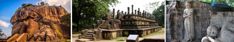 sightseeing tour of Sigiriya and Polonnaruwa